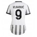 Cheap Juventus Dusan Vlahovic #9 Home Football Shirt Women 2022-23 Short Sleeve